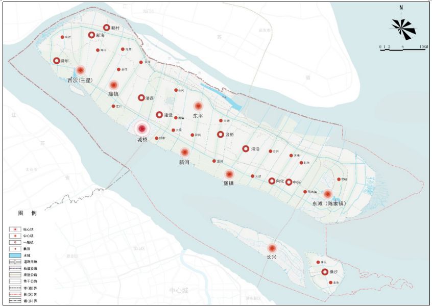 崇明岛规划最新规划图图片