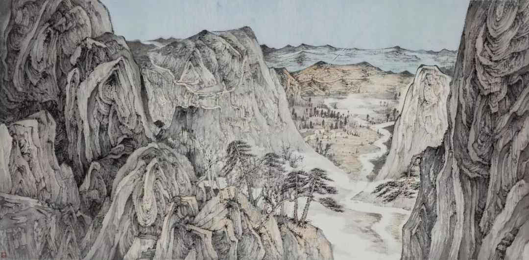 第四届"八荒通神"哈尔滨美术双年展(中国画)获奖画家选登—渠国强