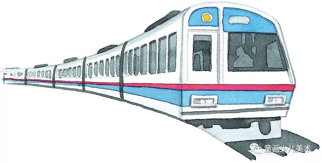 地铁绘画作品一等奖图片