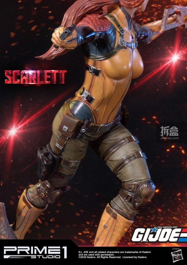 prime 1 studio《特种部队 / gi joe》 scarlett 斯嘉丽1:4雕像