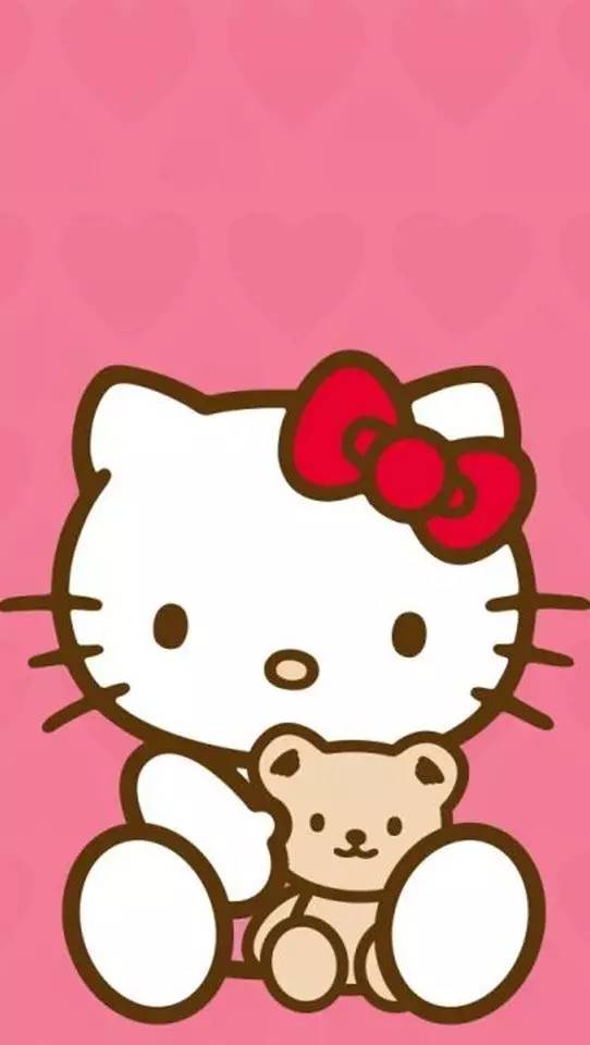 6月2粉色hellokitty锁屏壁纸原图更新自取不谢