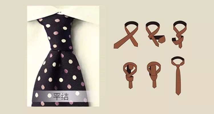 时尚 正文 在这里介绍四种常见的领带打法,分别为四手结,平结,温莎结