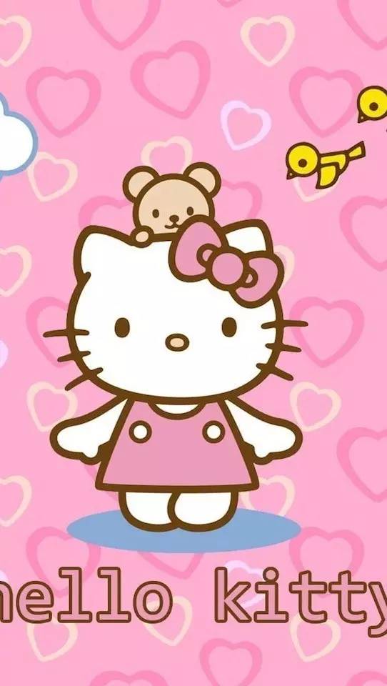 6月2粉色hellokitty锁屏壁纸原图更新自取不谢