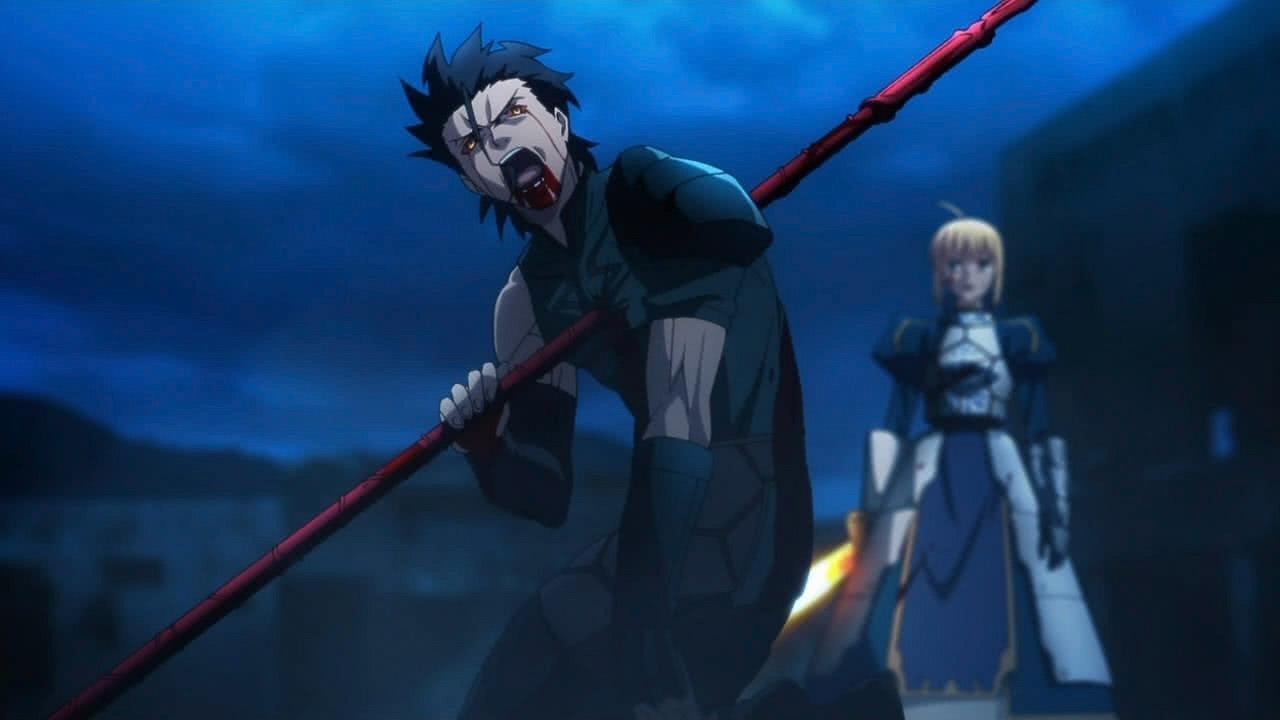 fate/zero第四次圣杯战争中职阶为"lancer"的从者.