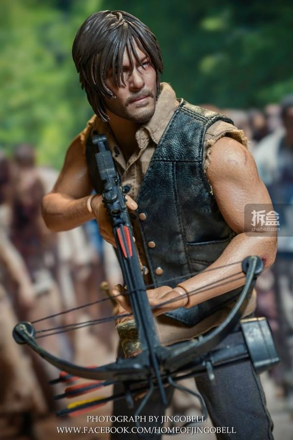 【jingobell实拍】threezero 1/6《行尸走肉》daryl dixon 弩哥 可动