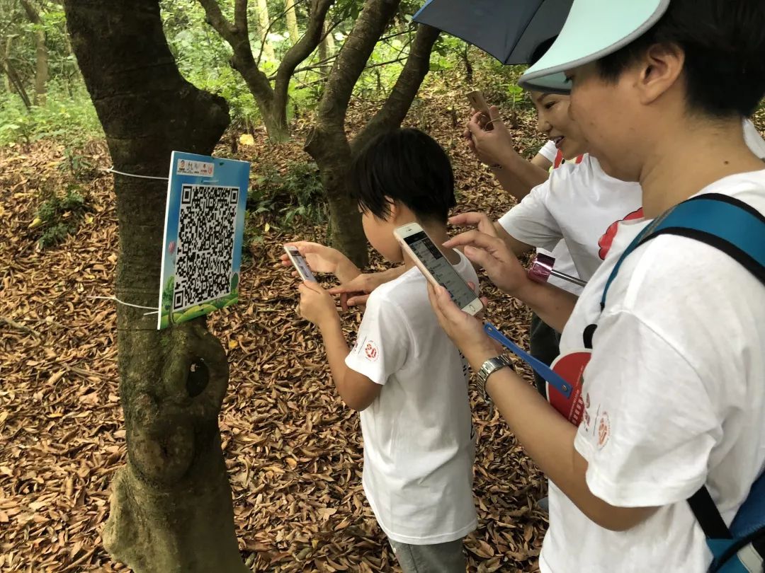 扫码学习"植物图鉴"小知识!