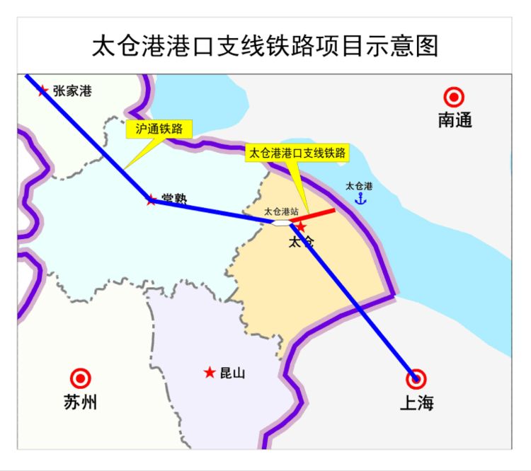 最新!太仓第二条铁路—苏南沿江铁路开工时间定了!