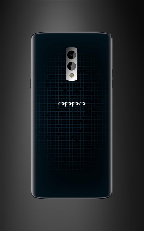 OPPO Find X外形渲染图曝光：呼吸灯亮眼