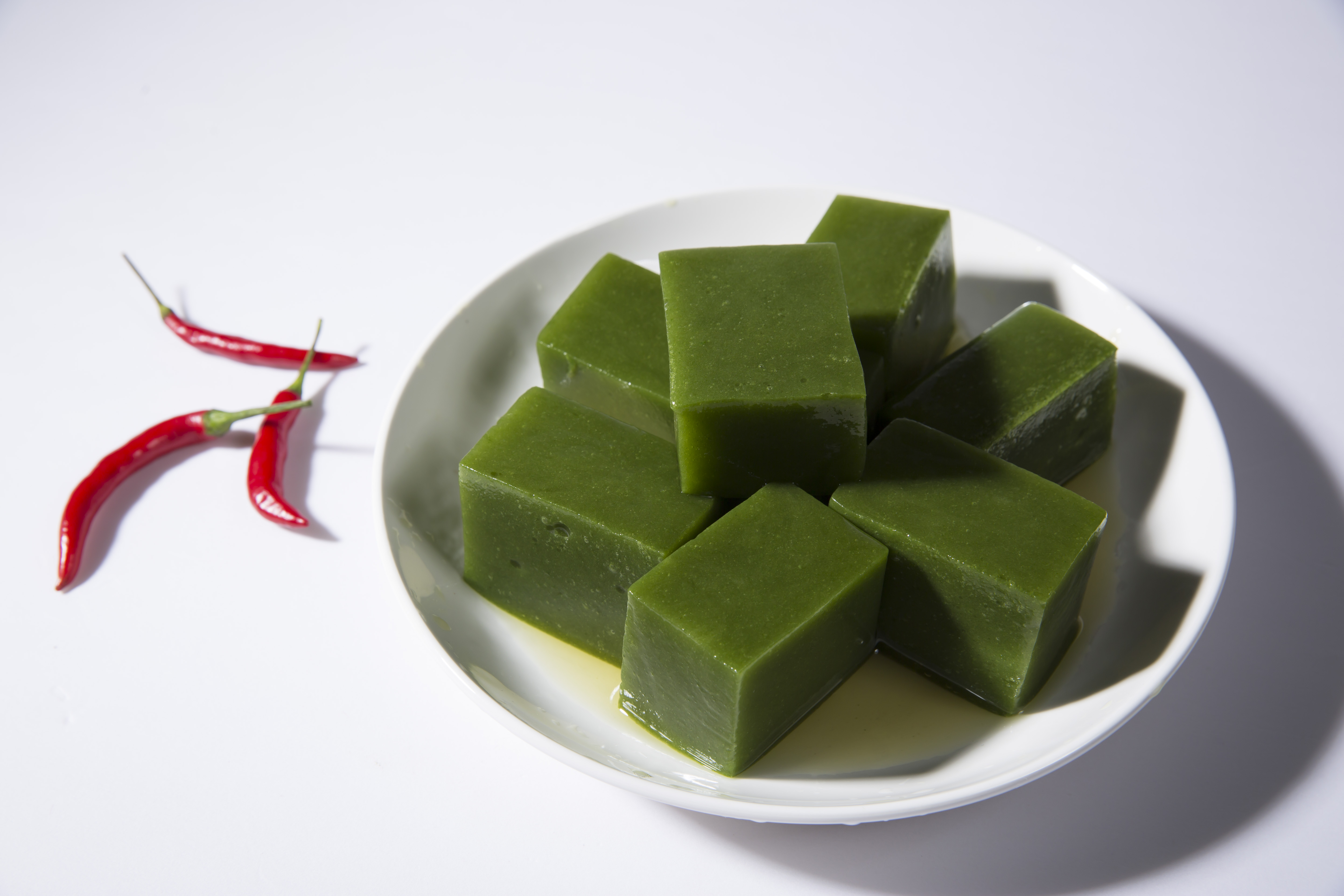 绿豆腐制作方法图片