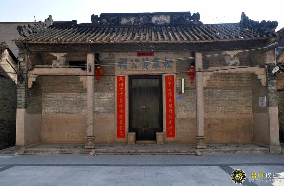 休闲拍照胜地增城500年传统古村落广州唯一建在水上的明清建筑群