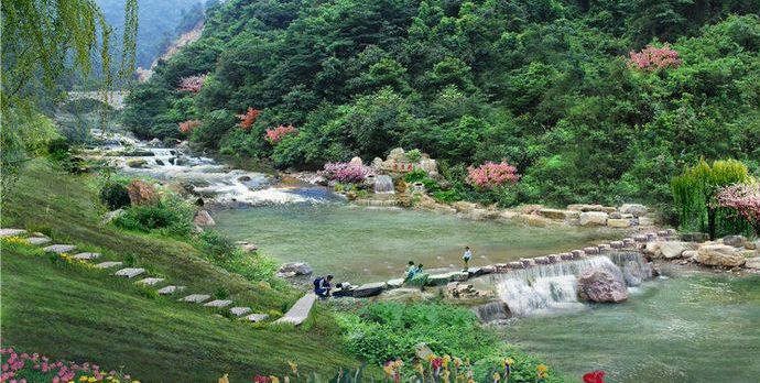 五公里,是世界自然遺產,世界地質公園,聖井山景區規劃範圍14平方公里