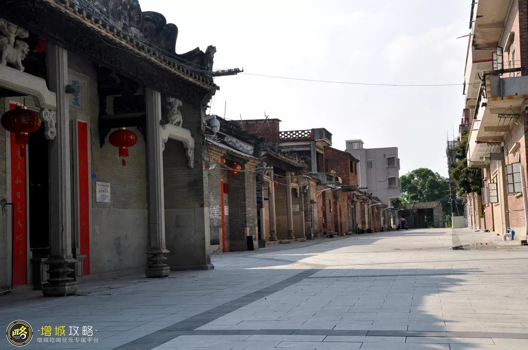 休闲拍照胜地增城500年传统古村落广州唯一建在水上的明清建筑群