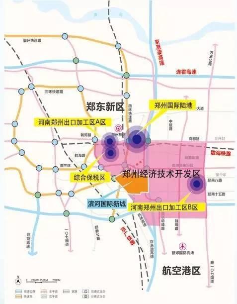 郑州防控区域示意图图片