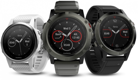 智能手表GARMIN fenix5系列诠释顶级运动手表