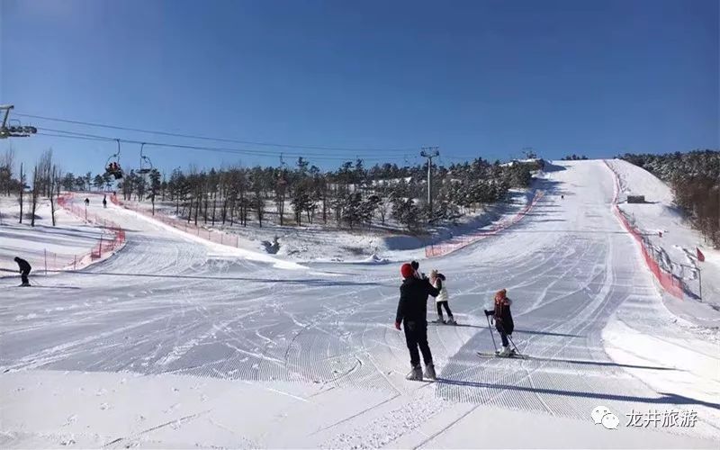 龙井海兰江滑雪场图片