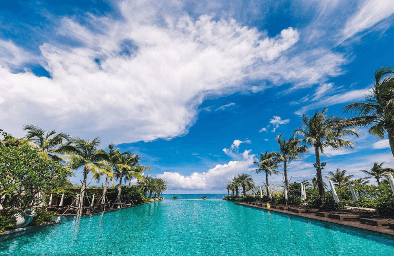 三亞是個美麗的海島