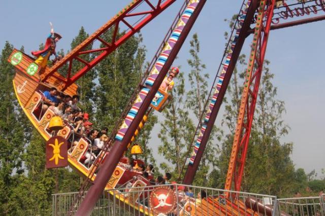 南京雨发生态旅游景区的快乐田园目前汇聚了27项大型游乐项目,包括