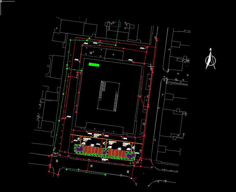 cad海綿城市cad施工圖