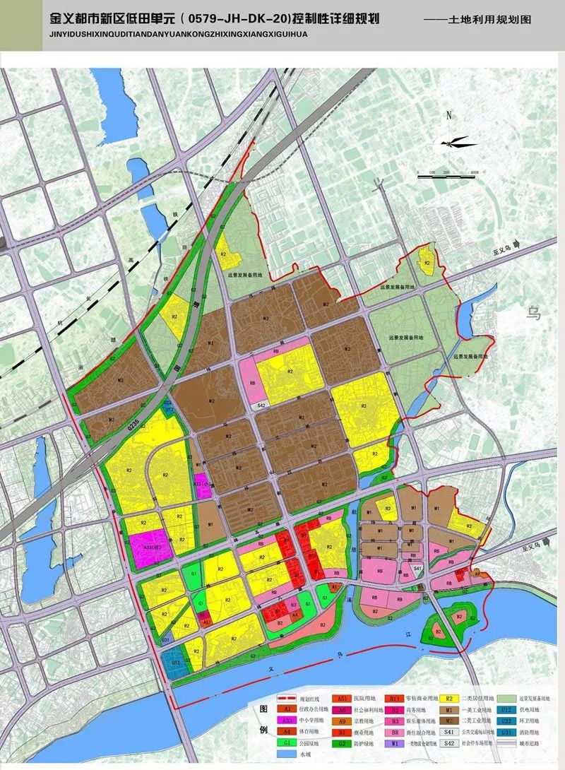 金义都市新区最新规划公布啦这些地方很有前景哟