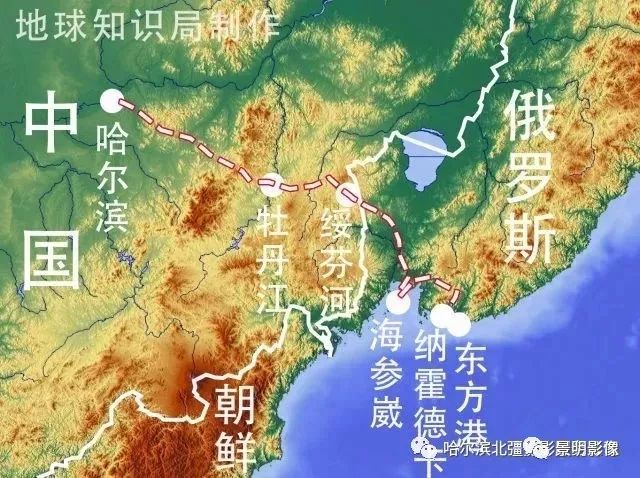 海参崴卫星地图图片