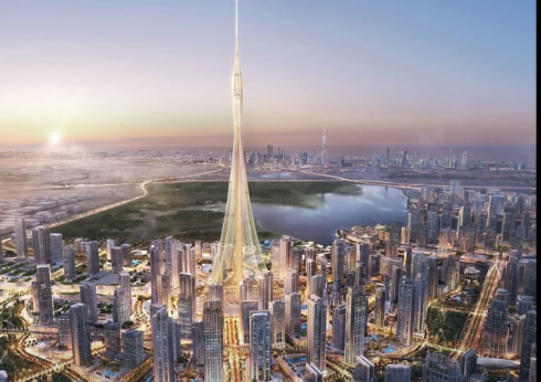 沙特1000米高楼图片