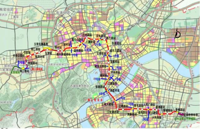 富阳地铁5号线线路图图片