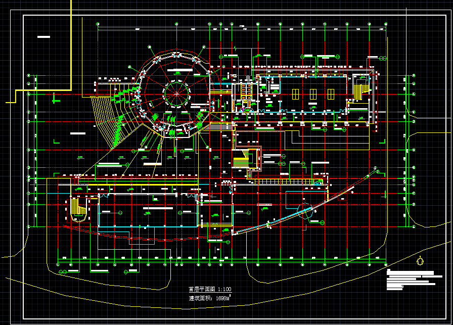 cad中学小学幼儿园cad