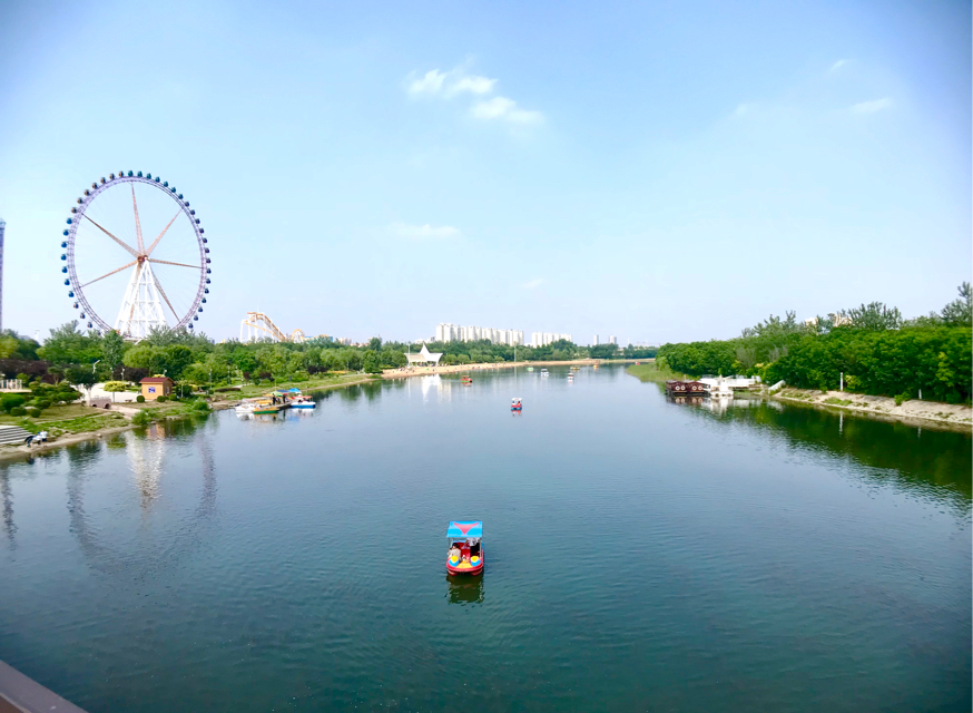 七里河风景图片