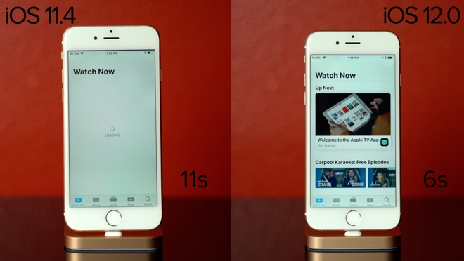 iPhone 6等旧款型号该升iOS 12吗？实测速度对比告诉你