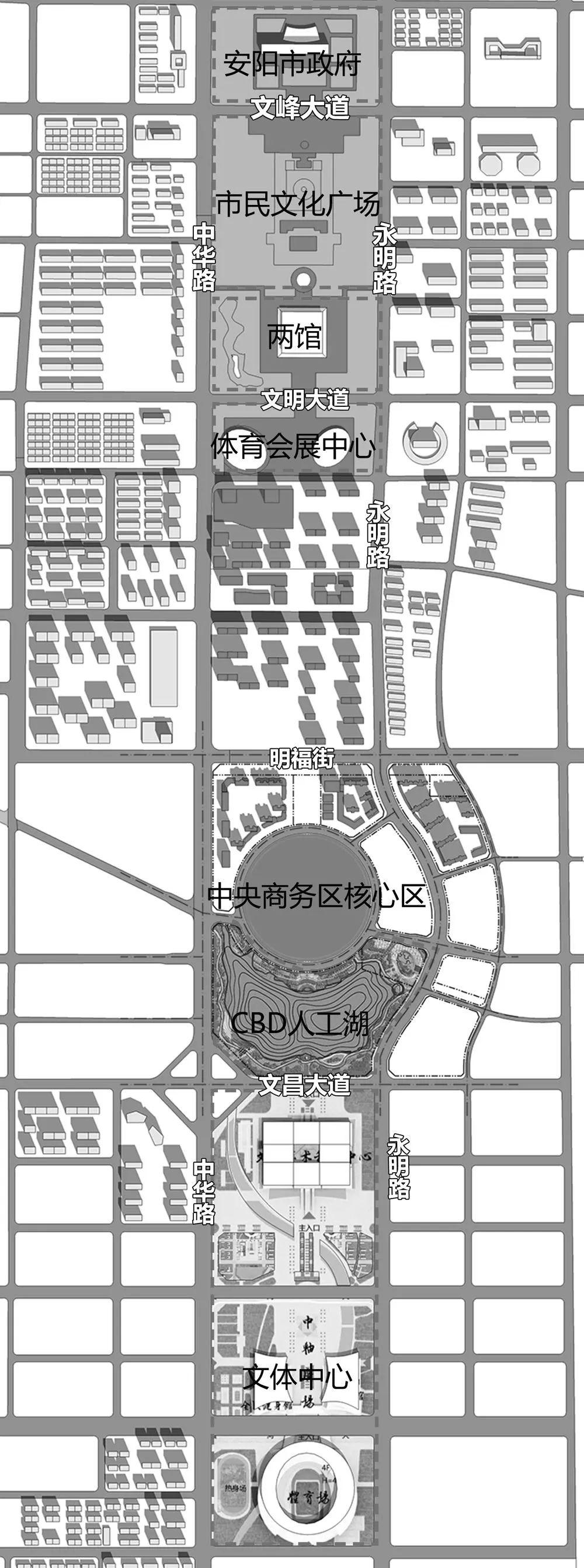 关注安阳cbd核心区设计方案亮相未来它长这样儿