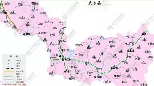 山西武乡地图图片