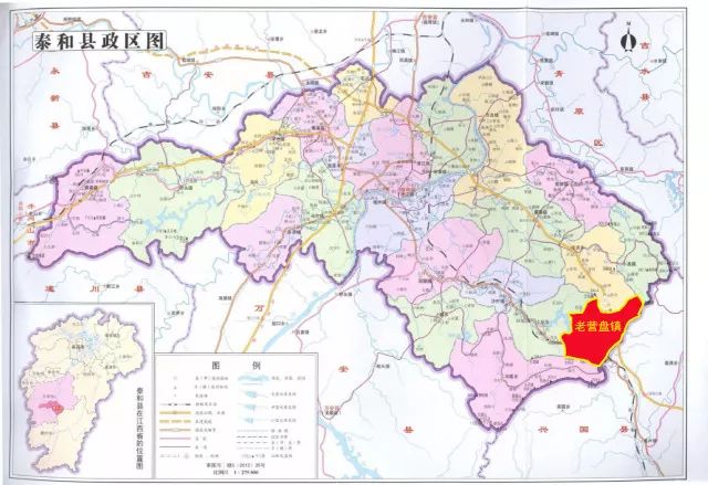 江西吉安泰和县地图图片