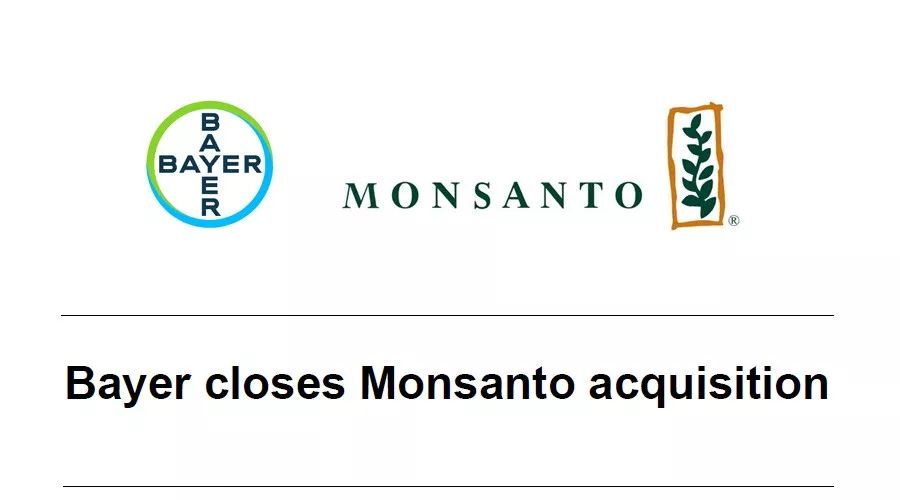 德国拜耳公司(bayer)6月7日完成了对全球农化巨头孟山都(monsanto)的