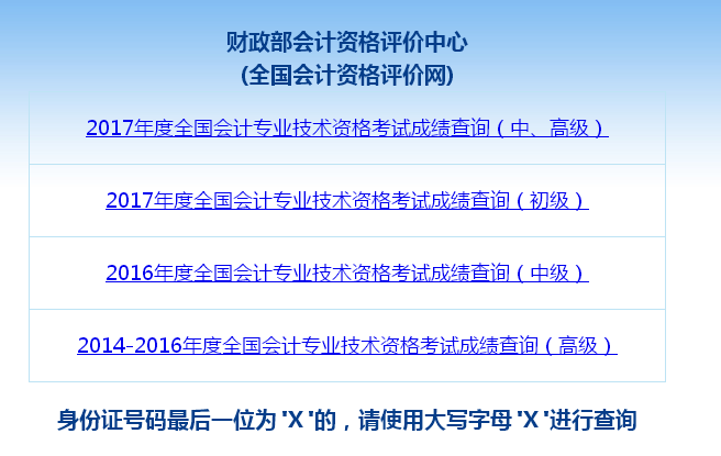 2018年初級會計職稱考試成績查詢時間和注意事項