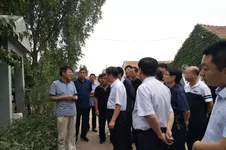 中共大宁县委王金龙书记率团调研弘毅生态农场