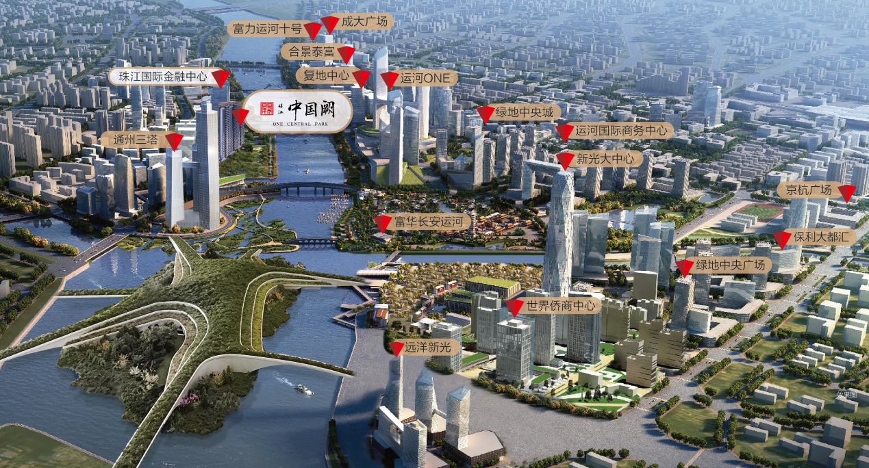 运河商务区范围图片