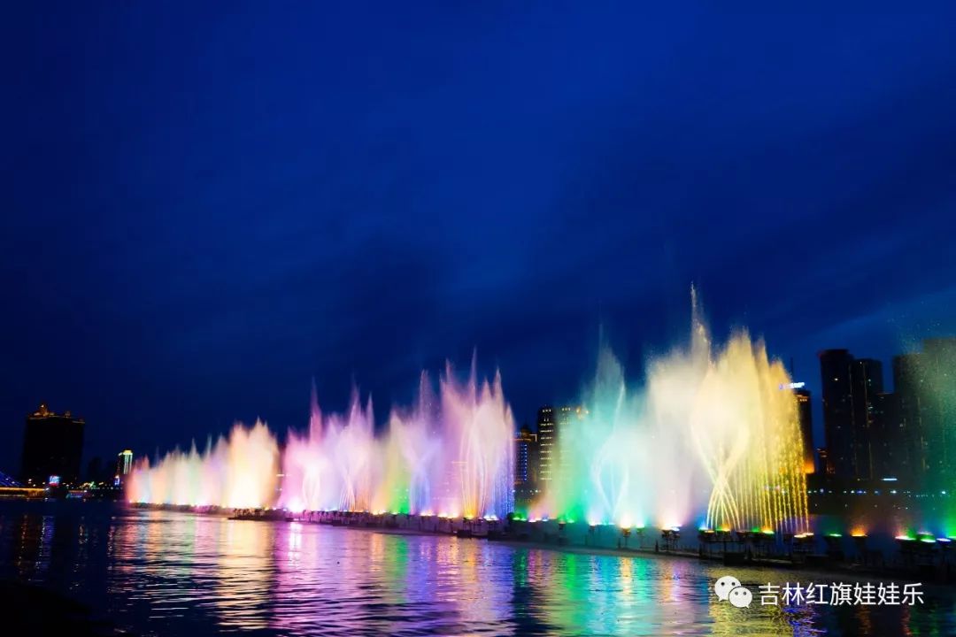 吉林市音乐喷泉图片