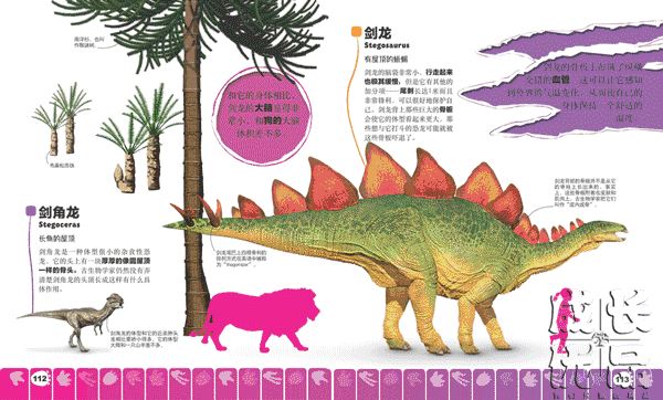 特别的标注恐龙有一个很显著的特色就是特别巨大