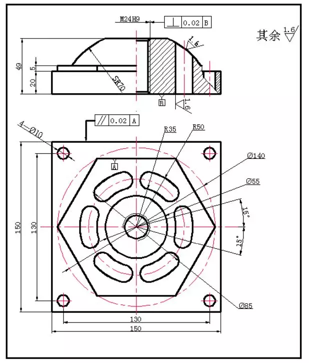 ug编程圆弧盘类零件的建模与加工编程实例