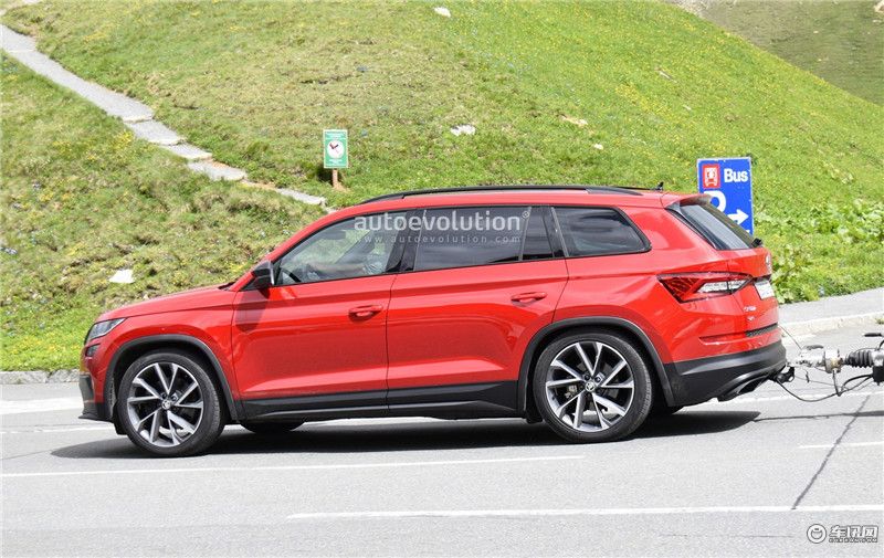 斯柯達kodiaq rs諜照曝光 或為旗下最強suv