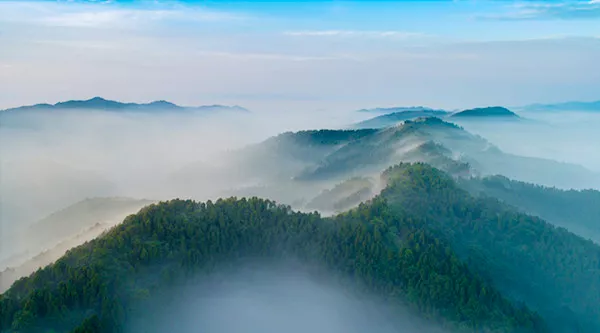 龙泉披云仙境图片