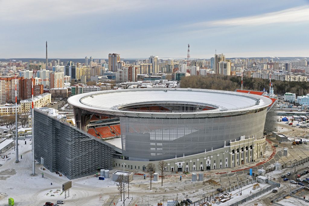 叶卡捷琳堡中央体育场ekaterinburg stadium叶卡捷琳堡中央体育场作为