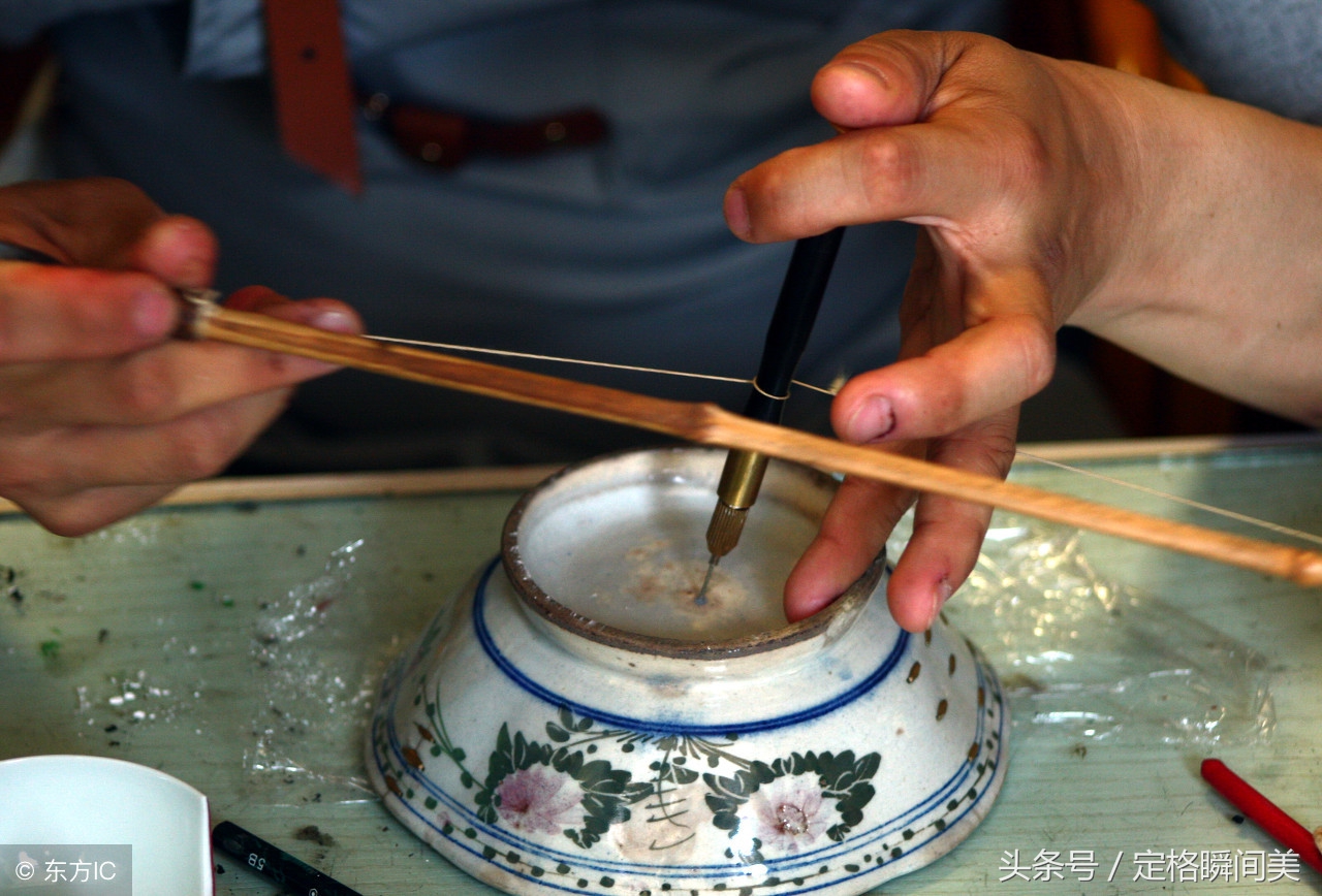 中国的传统工艺:锔瓷 可以重塑瓷器残缺之美 您知道多少?