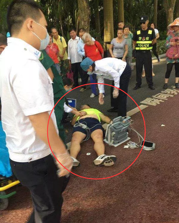 突发! 广西一名男子跑步时晕倒在地, 抢救无效身亡