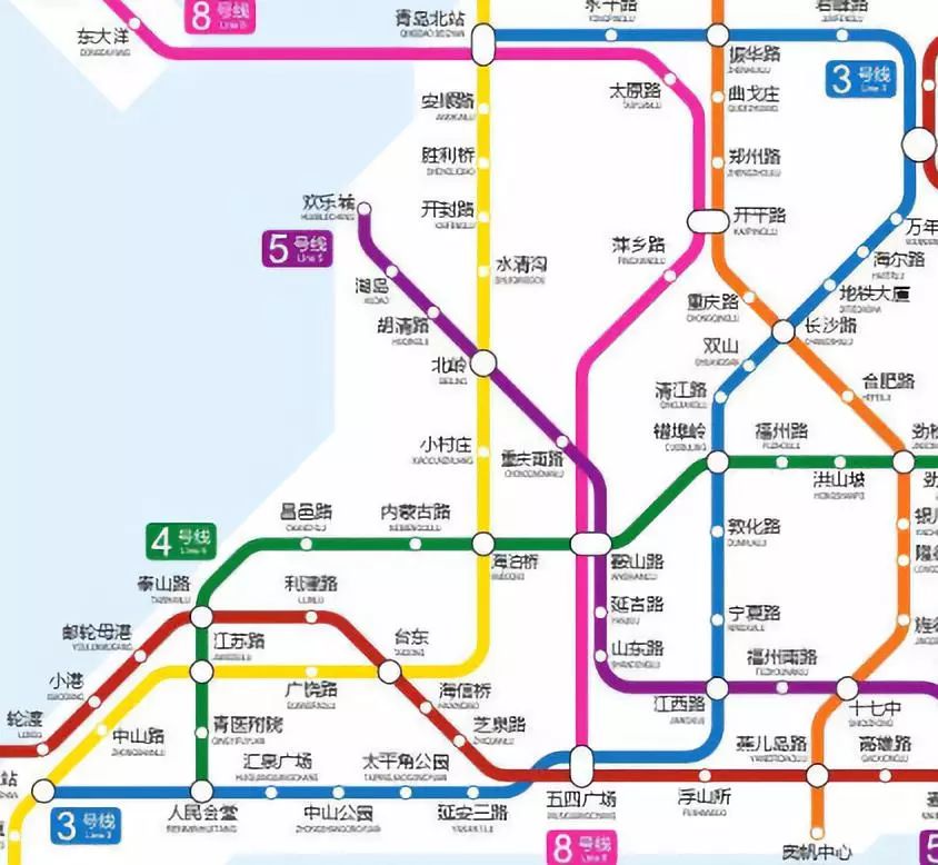 青岛地铁7号线线路图图片