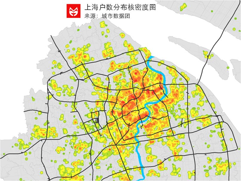 大數據告訴你上海市高峰人口有3000萬