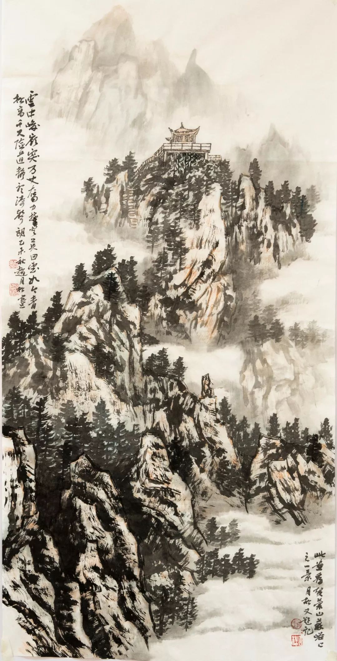 清雅诗意赵忠山水画艺术品鉴