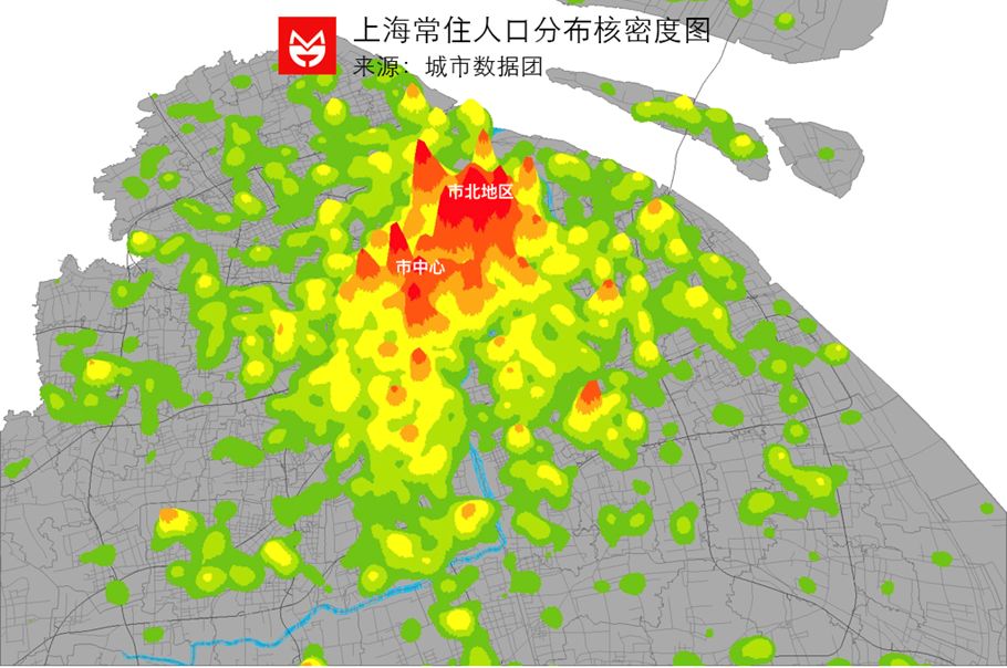 大數據告訴你上海市高峰人口有3000萬