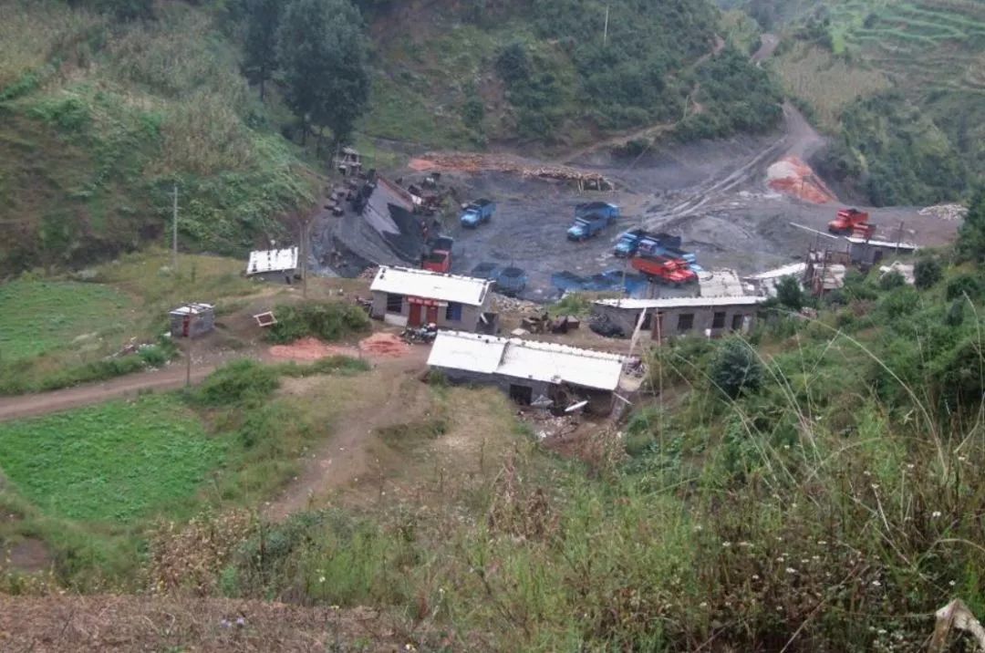 宣威田坝煤矿现况图片