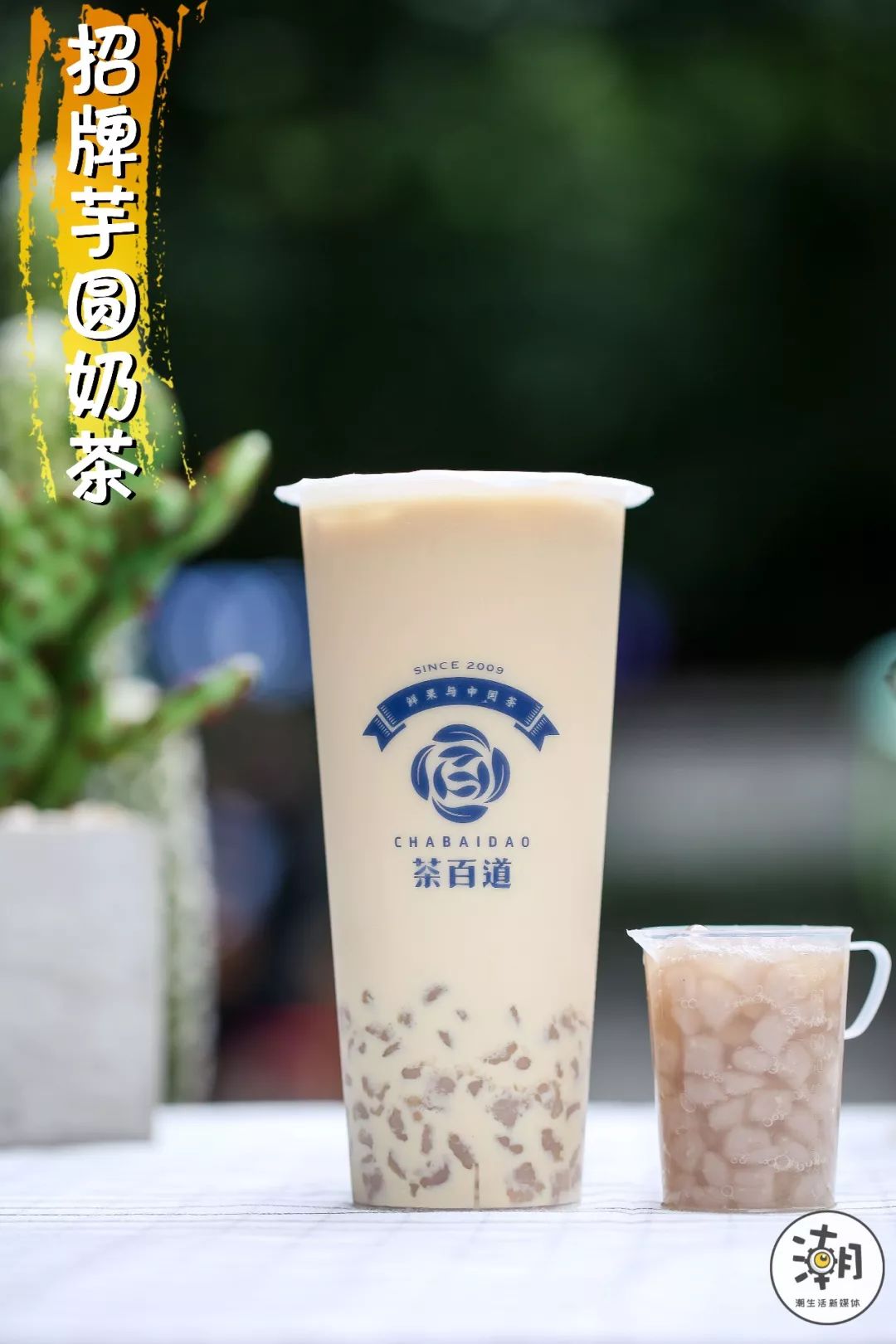 = 招牌芋圓奶茶 =